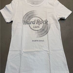 Hard Rock Cafe Gray Cotton Tee
